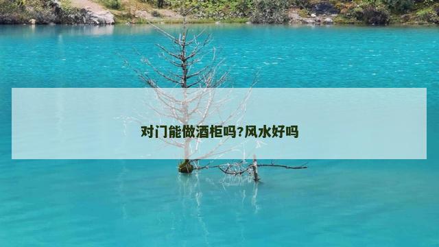 对门能做酒柜吗?风水好吗