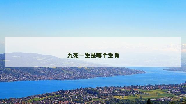 九死一生是哪个生肖