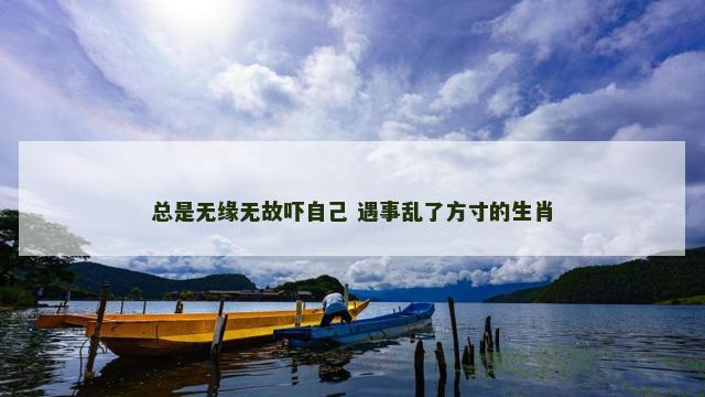 总是无缘无故吓自己 遇事乱了方寸的生肖