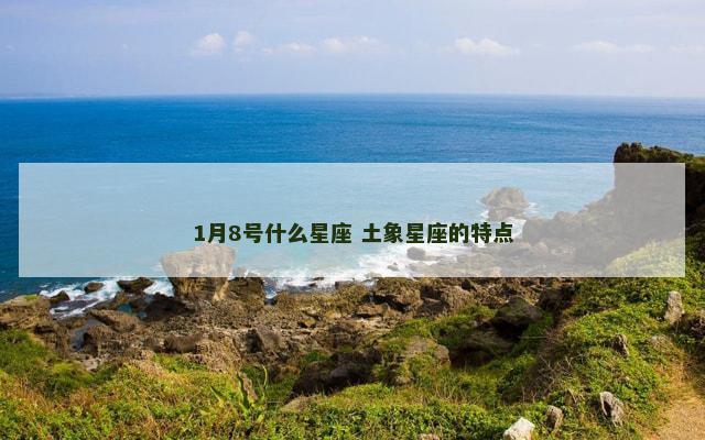 1月8号什么星座 土象星座的特点