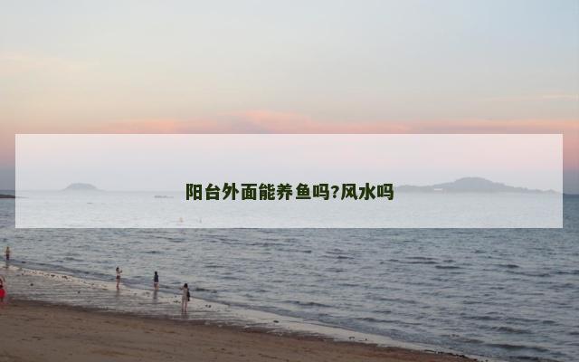 阳台外面能养鱼吗?风水吗
