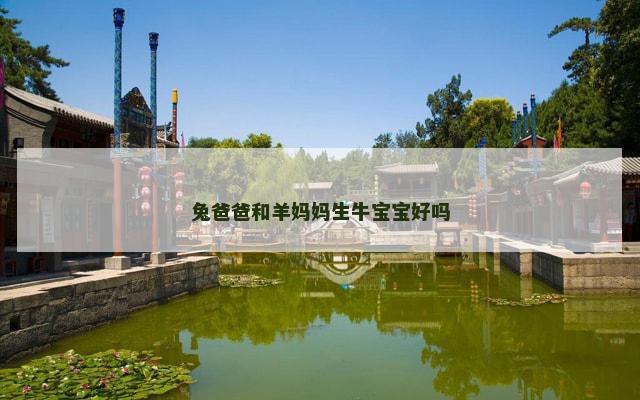 兔爸爸和羊妈妈生牛宝宝好吗