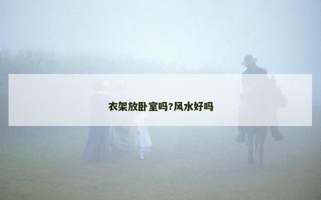 衣架放卧室吗?风水好吗