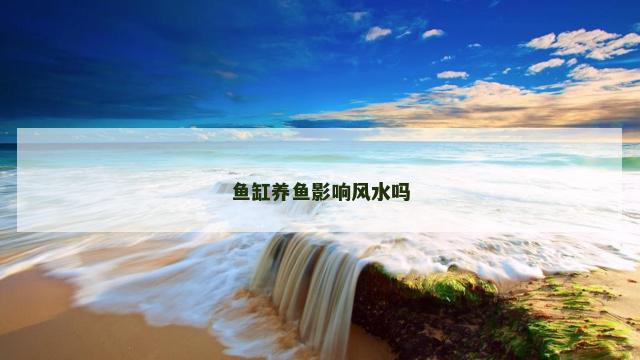 鱼缸养鱼影响风水吗