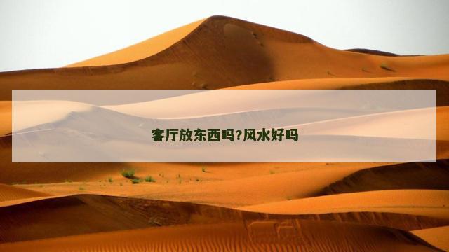 客厅放东西吗?风水好吗
