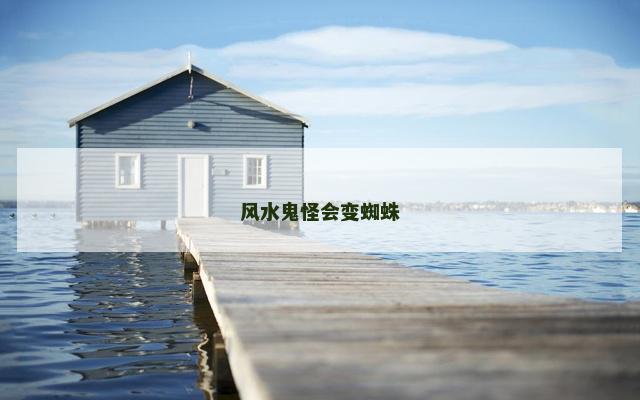 风水鬼怪会变蜘蛛